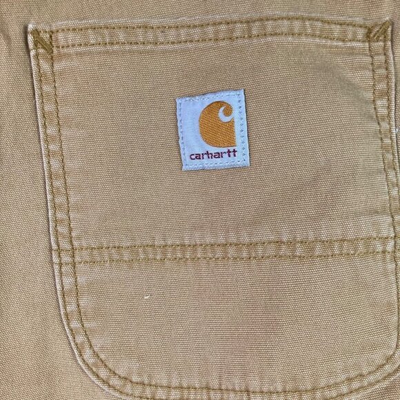 Mens Carhartt Cargo 10" Shorts Relaxed Fit Rust 42 - Picture 3 of 5